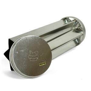 Pampered Chef Valtrompia Bread Tube Star Shape Aluminum Canapé Baking Mold